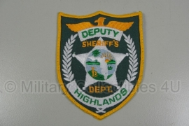 Highlands Deputy Sheriff Dept patch - origineel