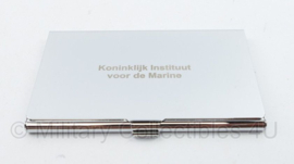 KIM koninklijke instituut voor de Marine  visitekaartjes houder - 10 x 7 cm - origineel