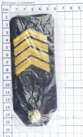Korps Mariniers epauletten - rang  Sergeant Majoor - nieuw in de verpakking -  origineel