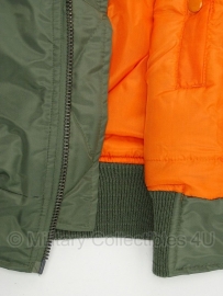 US flight jacket M1A - merk Teesar - groen