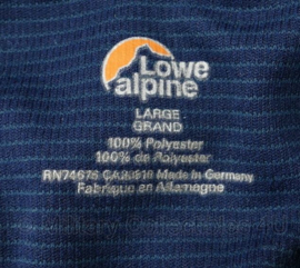 Ondershirt Lowe Alpine - lange mouw - donkerblauw - maat Large - nieuw - origineel