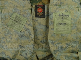 US Marine Corps Marpat jas - Digital Woodland - Medium Long - met insignes - origineel