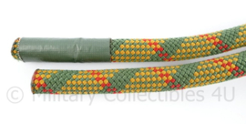 Korps Mariniers Edelrid klimtouw  geel/groen/ rood - 7,5  meter lang - origineel