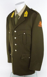 KL Nederlandse leger DT  uniform jas met insignes - maat 51 - origineel