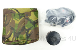 KL Nederlandse leger AMF12 gasmaskerset  met woodland tas - maat 2 - Masker nog geseald! - origineel