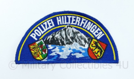 Polizei Hilterfingen embleem Zwitserland - 12 x 6 cm - origineel