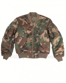 US flight jacket M1A - Woodland camo Pilot jacket
