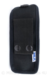 Britse Politie zwarte portofoon koppeltas - merk MIA - 7,5 x 5 x 19 cm - NIEUW - origineel