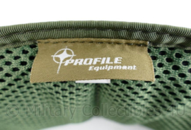 Defensie en Korps Mariniers groene profile Equipment MOLLE belt - maat Medium - nieuw - origineel