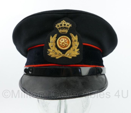 KL Nederlandse leger GLT Gala Tenue pet met metaaldraad insigne Officier - maat 56 - origineel