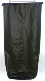 Drybag KL Nederlandse leger waterdichte zak - groen - voor de 120 liter rugzakken  - 60 x 110 cm - origineel