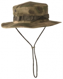 Boonie hat / Bush hat - Luxe model Ripstop - Mil-Tacs FG Forest Green Camo - Small, Medium