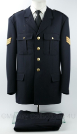 Huidig model Nederlandse Brandweer tuniek uniform jas met broek Hoofdbrandwacht - maat 52 - nieuw - origineel