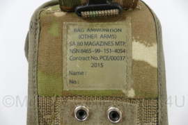 Britse leger Bag Ammunition other arms SA 80 Magazines MTP pouch 2015 - 10 x 5,5 x 20 cm - gebruikt - origineel