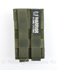 Defensie en Korps Mariniers Warrior Assault Systems Molle tas Single magazin pouch groen M4 C7 - 14 x 8 x 3 cm - origineel