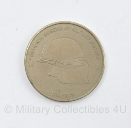 National Museum of Military History Diekirch Collectors Coin Luxembourg Heritage Collectors coin - diameter 3 cm -  origineel