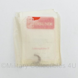 DDR NVA GST Urkunde set met insigne 2e klasse - origineel