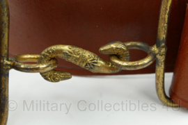 WO2 Britse leger slangenkoppel bruin - 130 cm lang - replica