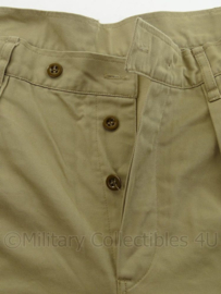 Koninklijke Marine Korps mariniers khaki overhemd en broek set - maat 37 overhemd en maat 48 broek - origineel