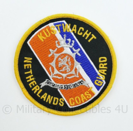 Kustwacht Netherlands Coast Guard servamus servientes met klittenband- 9 cm. diameter