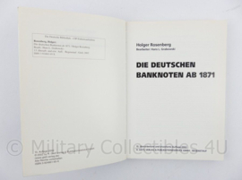 Naslagwerk Die deutschen Banknoten ab 1871: Komplett farbiger Bewertungskatalog mit Marktpreisen