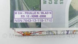 Topo 250 Wegenkaart 1 : 250.000 - 26,5 x 13,5 cm - origineel