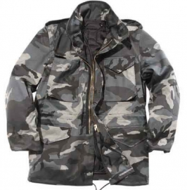 US Field Jacket with liner M65 - Dark camo