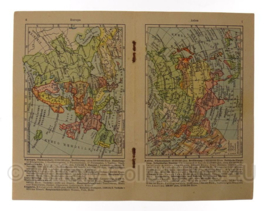 WO2 Duitse Rüter Taschen-Atlas - origineel