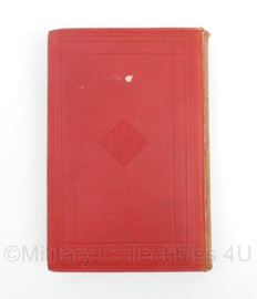 Jaarboekje der Adelborsten aan het Koninklijk Instituut voor de Marine te Willemsoord 1882 - 13,5 x 2 x 19,5 cm - origineel