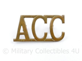 Britse leger Shoulder insignia ACC Army Catering Corps - 3,5 x 2 cm - origineel