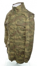 Turkse leger Camo parka MET dikke voering - maat Small - origineel