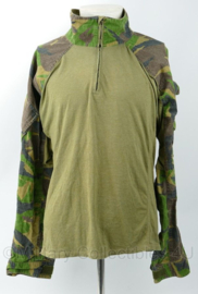 KL Nederlandse leger defensie Woodland UBAC Combat shirt Woodland - gedragen - maat Medium t/m XL - origineel