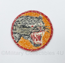 WO2 US Army 66th Infantry Division patch cut edge - diameter 7 cm - origineel