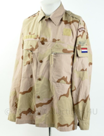 KL desert camo basis jas - Prinses Irene brigade - maat 6080/9095 - zeldzaam - origineel