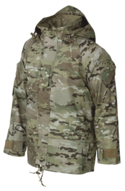 RAIN JACKET TRU-SPEC H2O ECWCS GEN-2 PARKA MULTICAM met capuchon  - maat Medium-Long - nieuw - origineel