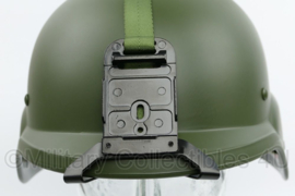 Militaire NVG nachtkijker Night Vision Goggles mount holding strap MET mounting plate NVG - GROENE strap