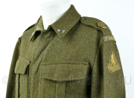 Genietroepen MVO Battledress jaren 50 Rang eerste Luitenant Maat 48 1/4 - Origineel