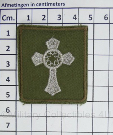 KL Nederlandse leger borst embleem Legeraalmoezenier - 5 x 5 cm - origineel