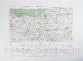 Poolse Stafkaart Boleslawiec N-33-31,32 - 1 : 100.000 - 64 x 84 cm - origineel