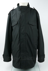 Bundeswehr zwarte parka - maat 54 - licht gedragen - origineel