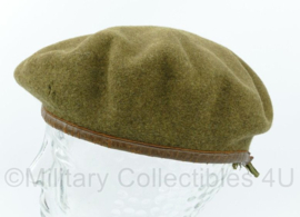 ABL Belgische leger baret 1951 - WO2 Brits model - maat 55 - gedragen - origineel