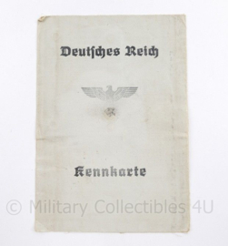 WO2 Deutsches Reich Kennkarte 17 juni 1940 - origineel Wo2 Duits