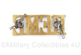 Britse shoulder badge REME  - 5 x 2  cm - origineel