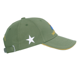 Baseball cap WWII 2nd Armored Division - Hell on Wheels - GROEN