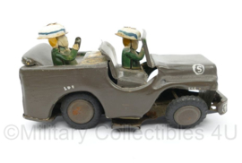 KMAR Koninklijke Marechaussee Vintage handgemaakte Willys MB jeep Staf 101M - origineel