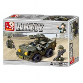 Sluban (geen lego) Jeep - type M38-B5800