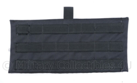 Zwart origineel MOLLE paneel voor op of in een rugzak of op een vest - nieuwstaat -  32 x 1,5 x 15 cm -  origineel