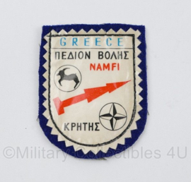 Griekse leger NATO embleem - 7 x 5,5 cm - origineel