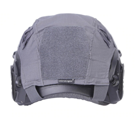 Tactical helmet cover MICH FAST helm overtrek Wolf Grey - nieuw gemaakt