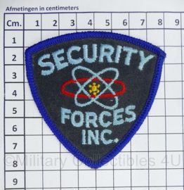 Embleem Security Forces INC - 8 x 8 cm - origineel